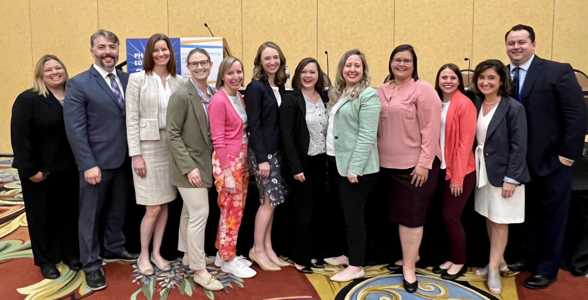 actforpharmacy's tweet photo. Thank you to everyone who joined our session at #PharmEd22 on Sunday! And a huge thanks to @AACPharmacy and @CPFgrants for all the support and teamwork 🥳👏 https://t.co/gNuhfebwJd