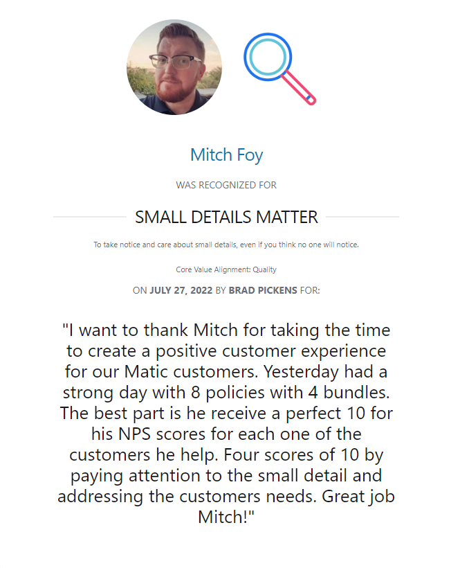 IPAMitch's tweet image. Thanks Brad for the shoutout! I love helping people save money on their home and auto insurance... And apparently they like it too! #insuranceagent #insuretech #insurancebroker #insurance