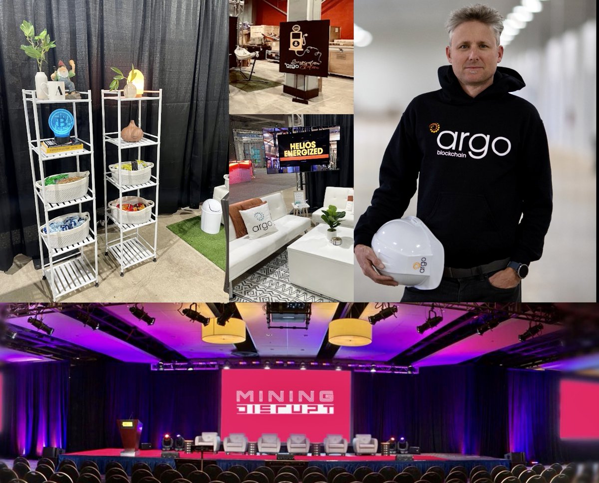 Argo's CEO <a href="/PeterGWall/">Peter Wall</a> gives his keynote this afternoon at <a href="/MiningDisrupt/">Mining Disrupt® Conference July 21-23, 2026</a>: Bitcoin Mining Nirvana: Large-scale Immersion Mining in Rural Texas”. He'll discuss the ways #Bitcoin miners work with local stakeholders. Our team is at Booth 151 — see you there!

#ARB #MiningDisrupt