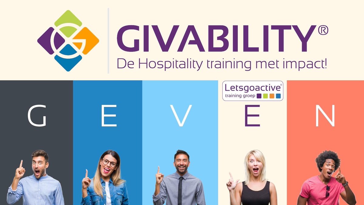 Nog dit jaar met je team starten met een Givability training? Dat kan nog steeds maar onze planning voor dit najaar loopt nu wel snel helemaal vol. Wacht dus niet te lang meer met je aanvraag! Meer over Givability: lnkd.in/esNpKFD Direct aanvragen: lnkd.in/eDvcCsjT