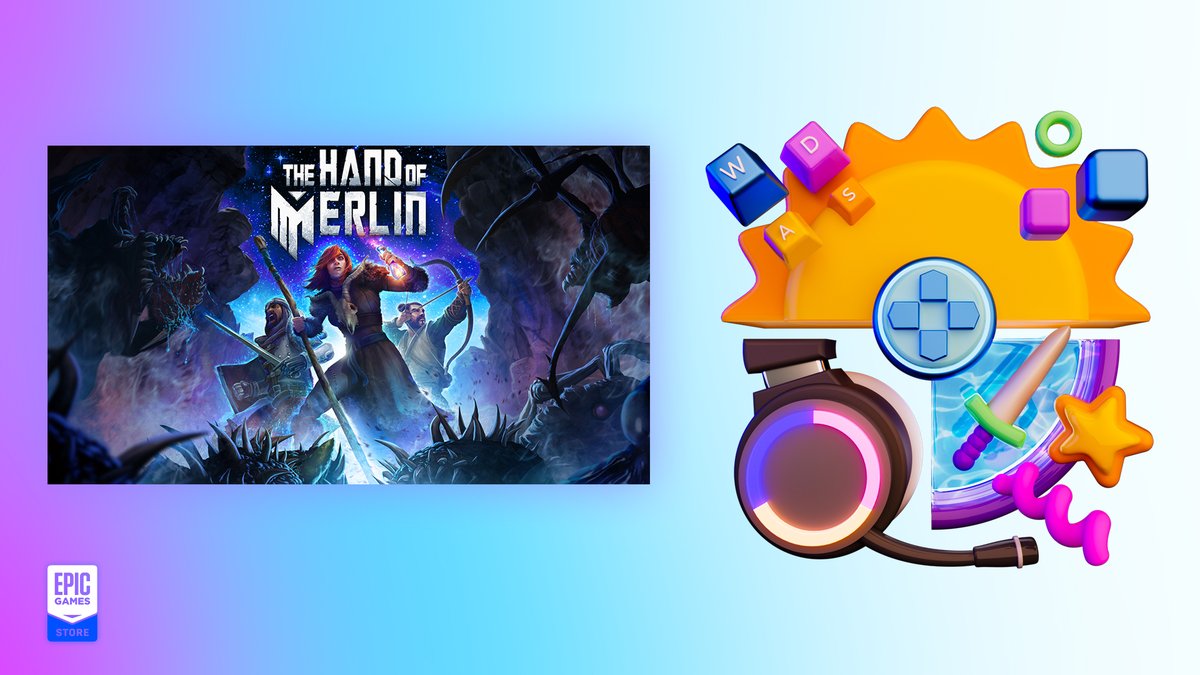 vs_evil's tweet photo. Time is running out! ⏰
Save big on Versus Evil titles, including The #HandofMerlin, during the Epic Games Store Summer Sale! 🌞
Sale ends tomorrow: https://t.co/I7XcXSuthI https://t.co/4fQlqkAbTd