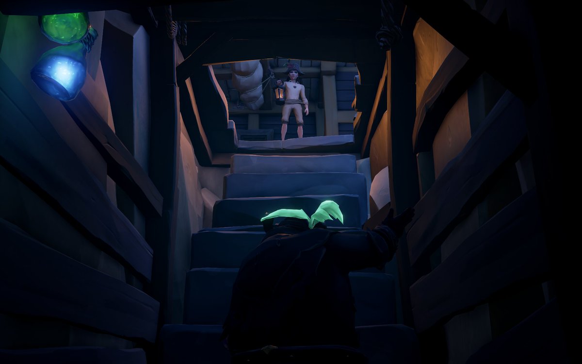 Athenas Fortune now calls to ye, to become Legend upon the Sea.

Theme: Going Underground 

#SeaOfThieves <a href="/SeaOfThieves/">Sea of Thieves</a> #SoTShot