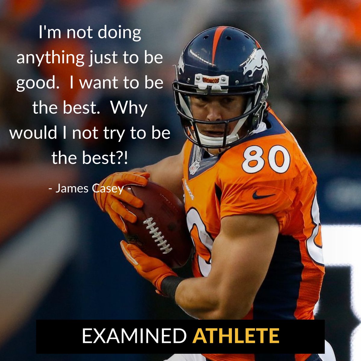 Good enough is never good enough for <a href="/jamescasey85/">James Casey</a> and I couldn’t agree more!  Let’s be great! 

Incredible story and insight in the week’s conversation. LINK IN BIO!

#bengals #texans #broncos #football #nfl #perseverance #strength #podcast #overcome #begreat #biggerthansport
