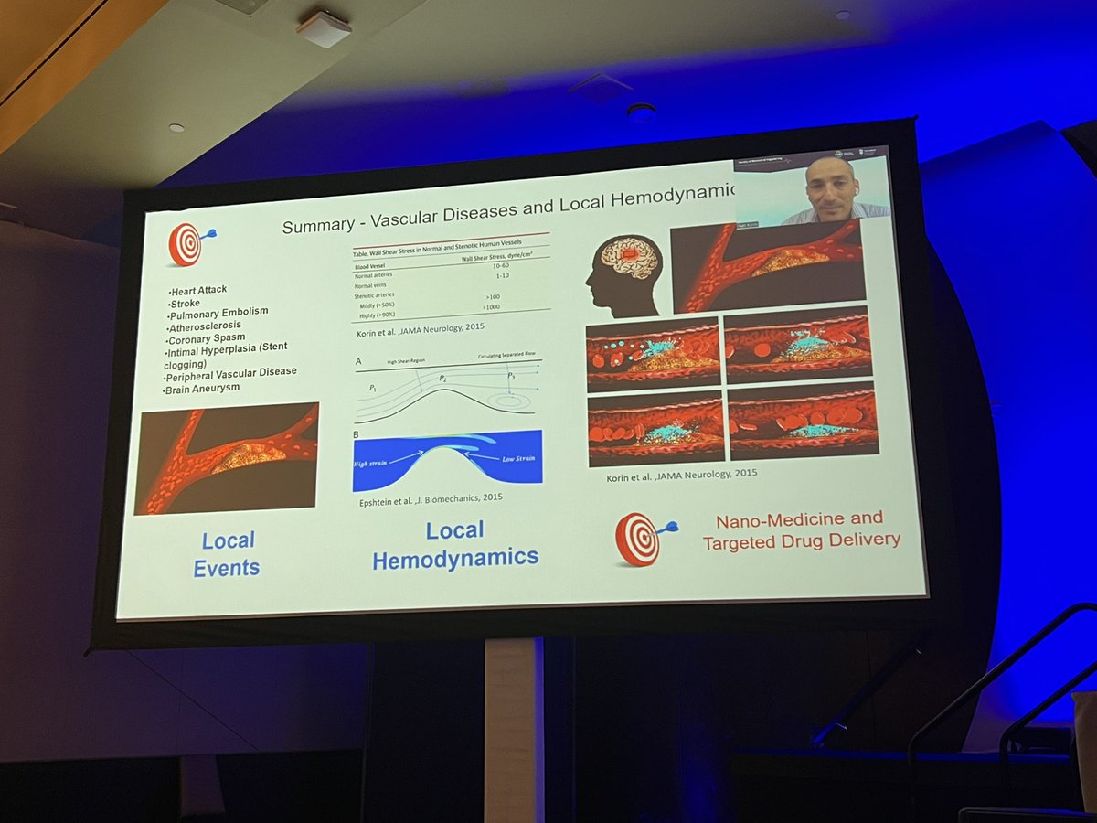 Lila Sheikhi, MD (@lila_sheikhi) on Twitter photo Dr. Nati Korin reviews innovations in targeted 💊nanoRx💊 delivery with applications in stroke thrombectomy and aneurysm treatment 🚀 The future of intervention is ever evolving and exciting! 👏 <a href="/ThePaulSingh/">Paul Singh</a> <a href="/DrMichaelLevitt/">Michael Levitt, MD</a> <a href="/MattGounis/">Matthew Gounis</a> Dr. Nati Korin reviews innovations in targeted 💊nanoRx💊 delivery with applications in stroke thrombectomy and aneurysm treatment 🚀 The future of intervention is ever evolving and exciting! 👏 <a href="/ThePaulSingh/">Paul Singh</a> <a href="/DrMichaelLevitt/">Michael Levitt, MD</a> <a href="/MattGounis/">Matthew Gounis</a>