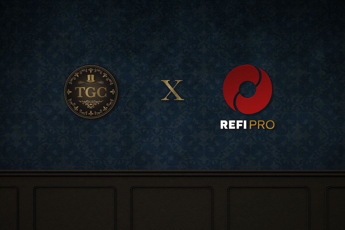 ‼️ TGC x ReFi ‼️

We're pleased to announce we officially partnered with <a href="/ReimaginedFi/">Reimagined Finance (ReFi)</a> and invested a part of our treasury in their ReFi PRO service!

And there is more big news for our holders..

#CNFT #BSC #ADA