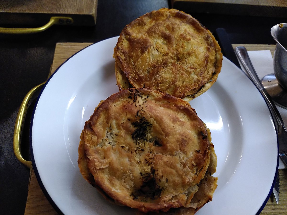 In <a href="/pieminister/">Pieminister</a> if you can't decide what side to have with your pie, just have two pies!