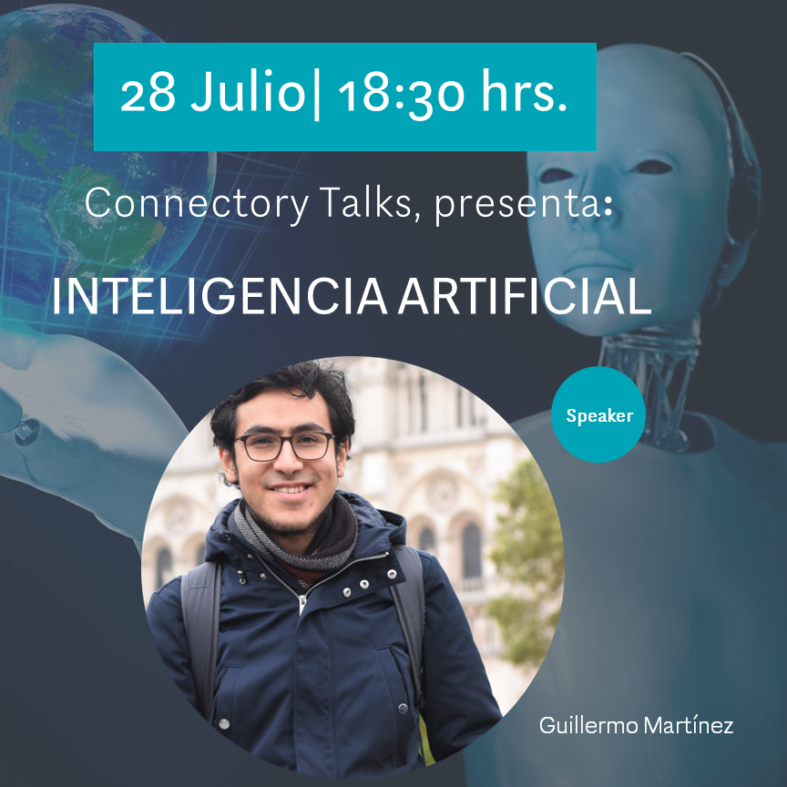 Gdlconnectory's tweet photo. La temática de nuestro siguiente #ConnectoryTalks #Inteligencia Artificial!
Nos acompaña👉🏼 Guillermo Martínez Martínez Con la charla: 🎤✍🏽
Aprendizaje supervisado e IA explicable.
Jueves 28 de Julio 18:30 hrs.🕡
REGISTRO SIN COSTO:📲https://t.co/cbUL8tqH2W https://t.co/Px4VRvdjRg
