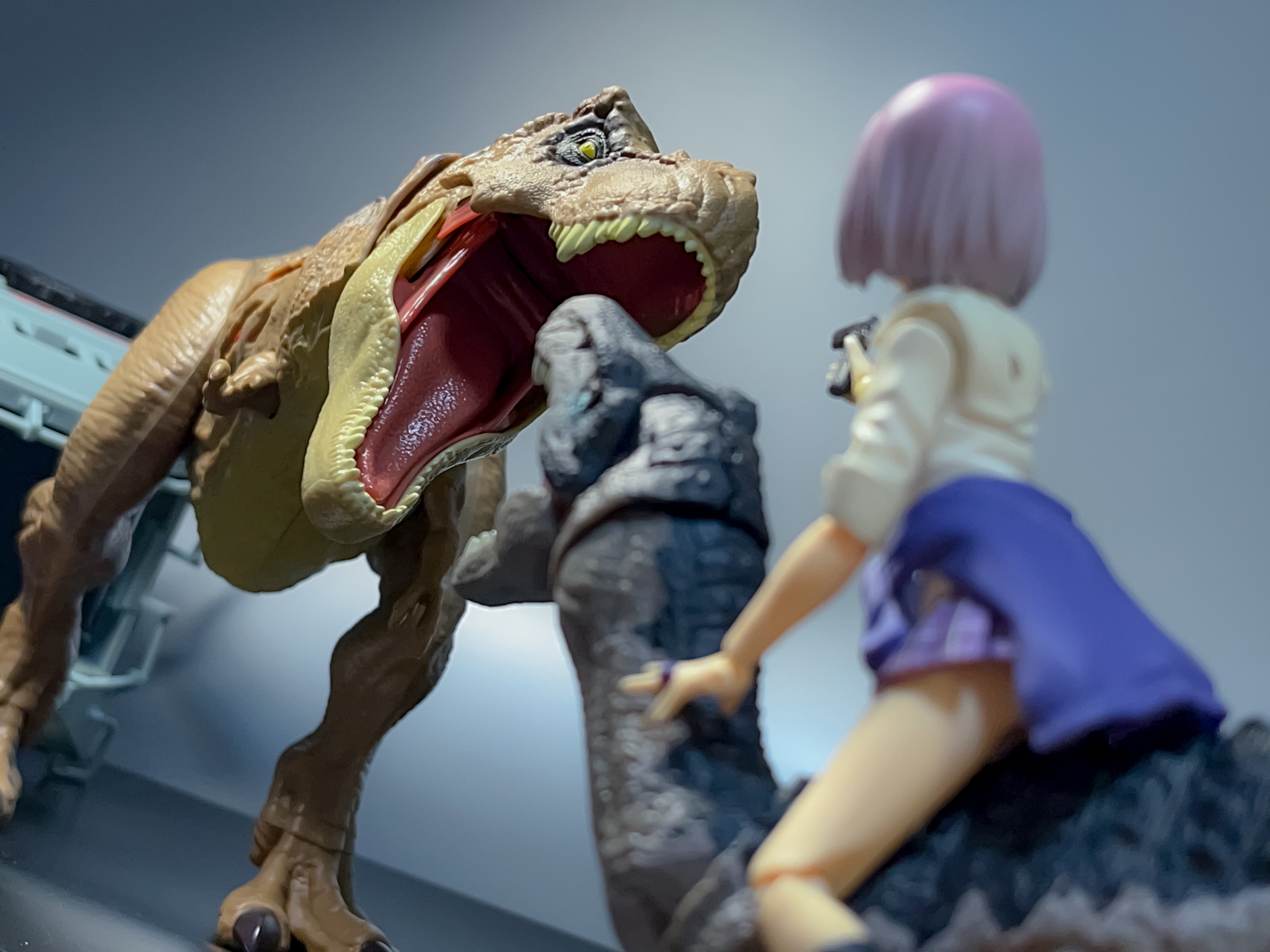 Various parts are movable! Jurassic World Mattel Hammond