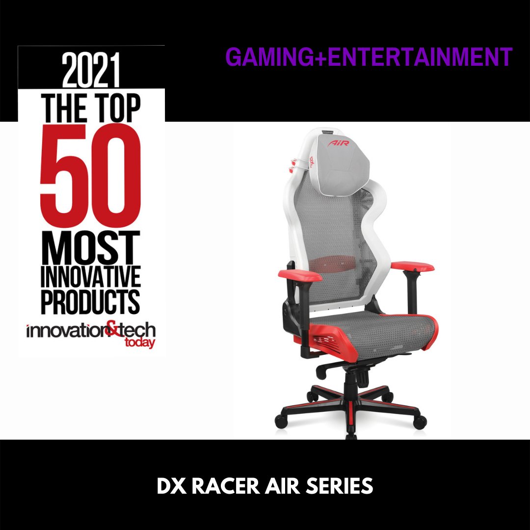 InnoTechToday's tweet image. #InnoTechToday&apos;s Buyer’s Guide: The Top 50 Most Innovative Products | #Gaming &amp;amp; #Entertainment | @DXRacer Air Series

Read the full article👇
bit.ly/3vQjded

#top #products #giftguide #gift #innovation #outdoor #health #tech #videogame #connect #life #wifi #technology