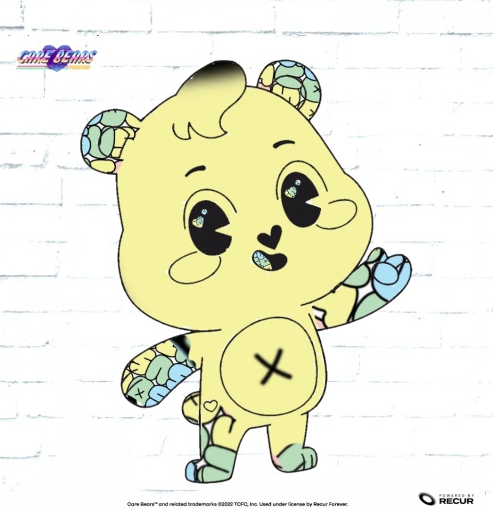 This Care Bears' name is "Bear Oner" - She cares about the beautiful arts of the streets. She is against vandalism and wants to help make sure the amazing street art and culture out is watched over and preserved. #CareBearsNFT  

<a href="/CareBears_NFTs/">Care Bears™ NFTs</a> 
<a href="/recurforever/">RECUR</a>