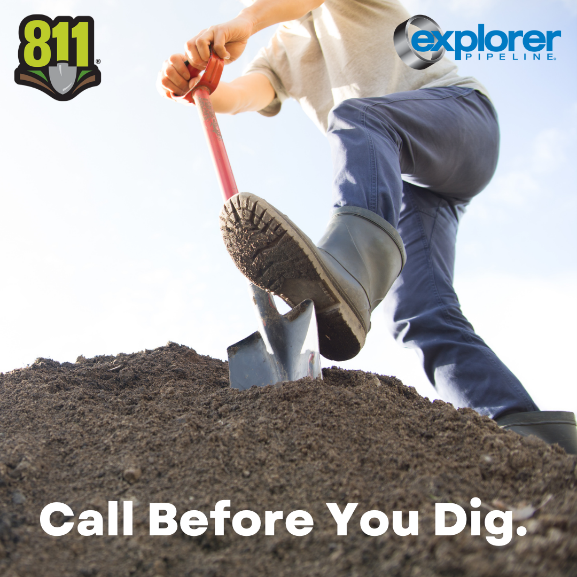 ExplPipeline's tweet image. 811 applies to all dirt-moving activities. Planting trees, building fences and even mailboxes! Know what&apos;s below before you dig. #DigSafe #KnowWhatsBelow #call811
#BeSure2Explore