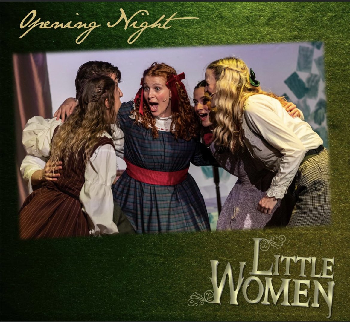 SMAOS1's tweet photo. It's OPENING NIGHT! 

Here's a sneak peek of our 'Little Women' playing this week at Altrincham Little Theatre. 

👗: Charades Theatrical Costumiers 
📷: Derek Stuart-Cole

🎟️: https://t.co/TAxqLiERCb https://t.co/VBHg0KZzzS