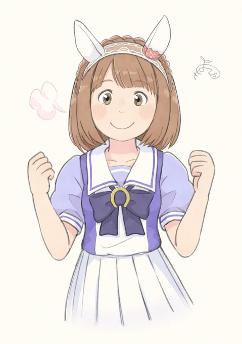 「個人的に早く実装されて欲しいけど、まだ石が天井分貯まってないのでちょっとだけ待ってほしいウマ娘ステークス」一番人気はこの子、ユキノビジン 
