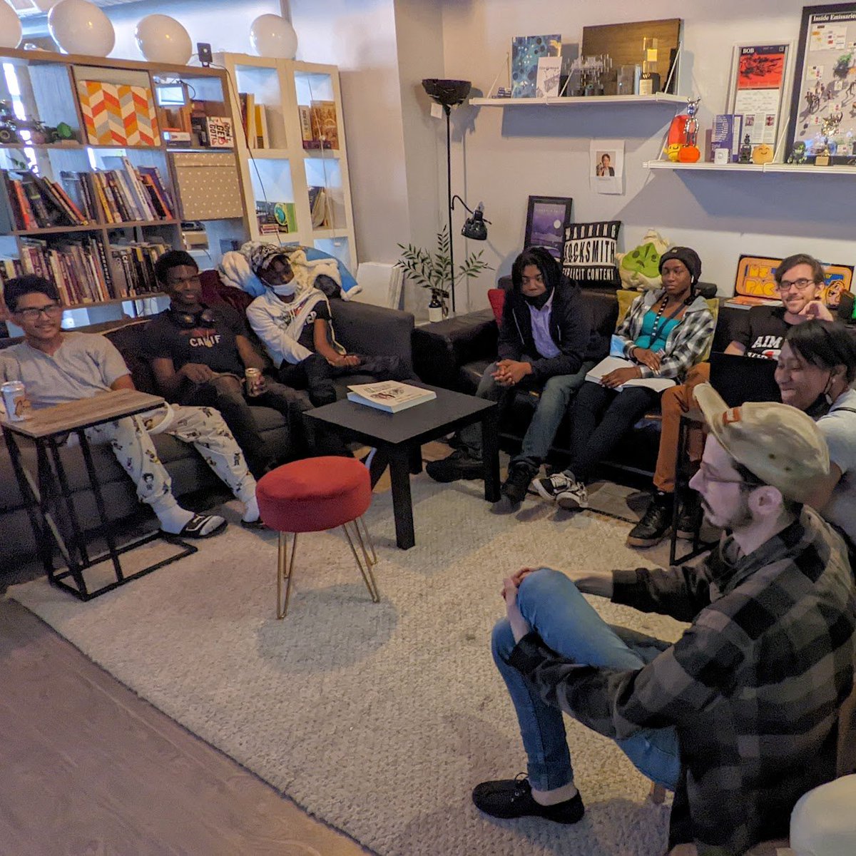 After visiting them at <a href="/bklynnavyyard/">Brooklyn Navy Yard</a> several times, we're excited to return the hospitality and host students from <a href="/bksteamcenter/">bksteamcenter</a> in our space!

#lunchnlearn #gamedev #NYmakesgames #fieldtrip #gamedesign #feedback #community #gamesindustry #careerdevelopment