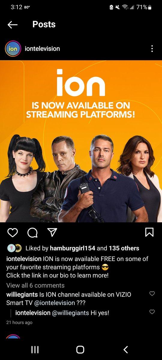 If you want to watch MacGyver on <a href="/iontv/">iontv</a> and support #SaveMacGyver, you have options now through streaming as well as cable! Go here to learn more: iontelevision.com/findion #WeWantMacGyver