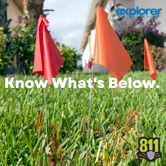 ExplPipeline's tweet image. All homes contain multiple underground utility lines. Make sure yours are marked before you dig. #Call811 #DigSafe #KnowWhatsBelow #BeSure2Explore