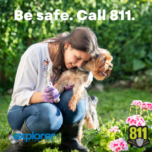 ExplPipeline's tweet image. As August comes to a close, we want to remind everyone one last time to call before you dig! #KnowWhatsBelow #811 #BeSure2Explore