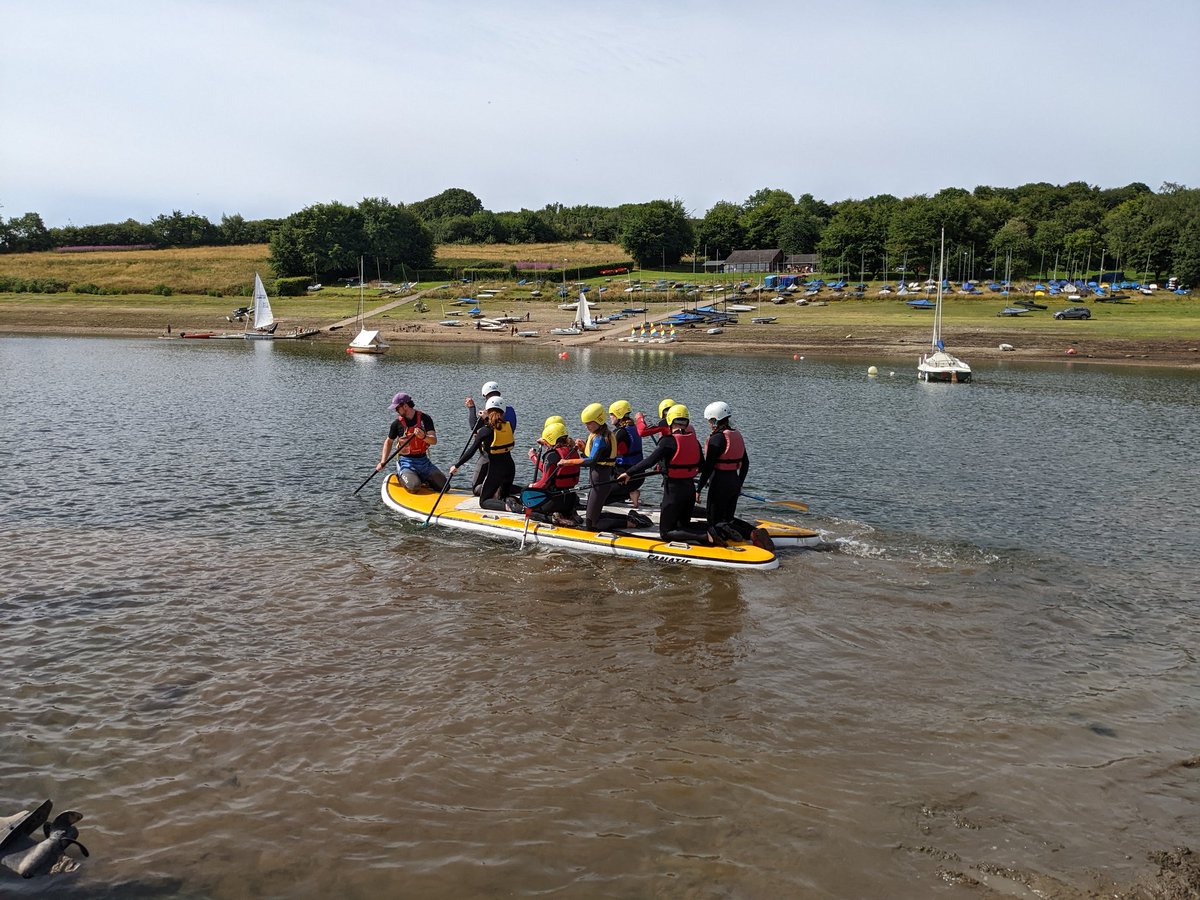 26thScouts's tweet photo. Day out at the lake today, sup, giant SUP and kayak. Followed by a BBQ this evening. https://t.co/zHOl8SlYTC