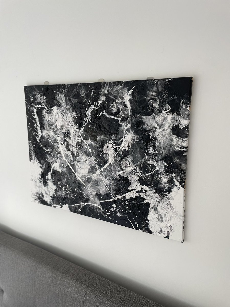 Texture abstract painting, painted onto A1 canvas #abstract #abstractart #abstractpainting #painting #art