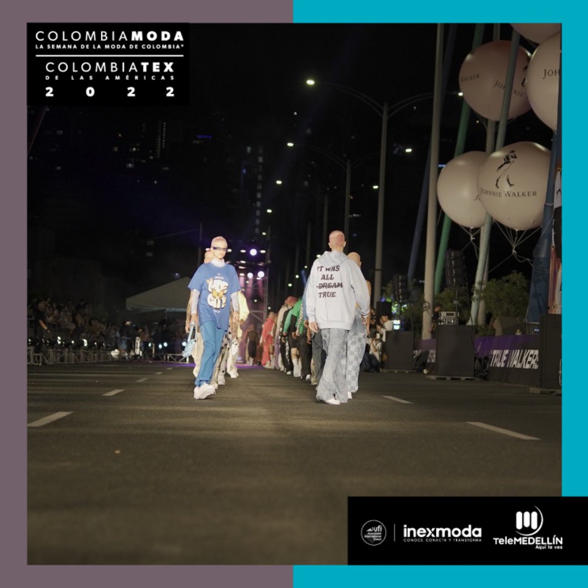 Telemedellin's tweet image. #TMEsModa 👗🧵✨ Con los potentes colores del puente de la 4 Sur se vivió la imponente pasarela urbana de #Colombiamoda, ‘The True Walkers’.

Todos los detalles a través de nuestro sitio web: 📲 bit.ly/3BdAz7v