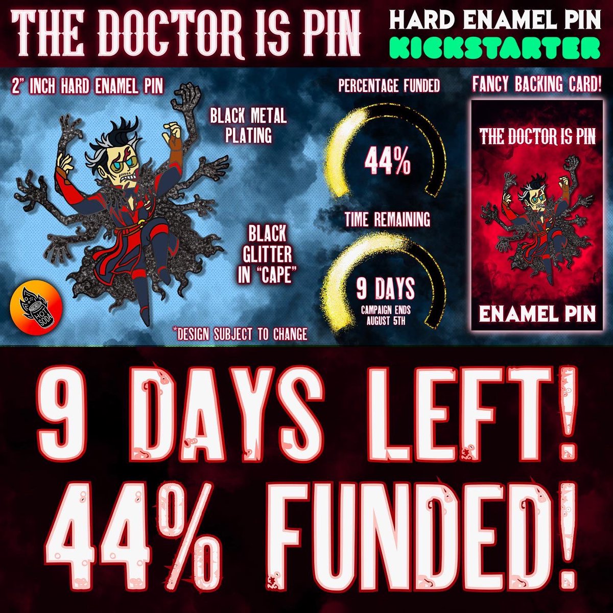 AvryRobinOtt's tweet photo. HELP GET THIS DESIGN MADE! #DoctorStrangeInTheMultiverseOfMadness 

https://t.co/JGJIJuG4G8 https://t.co/37A0Lkinuk