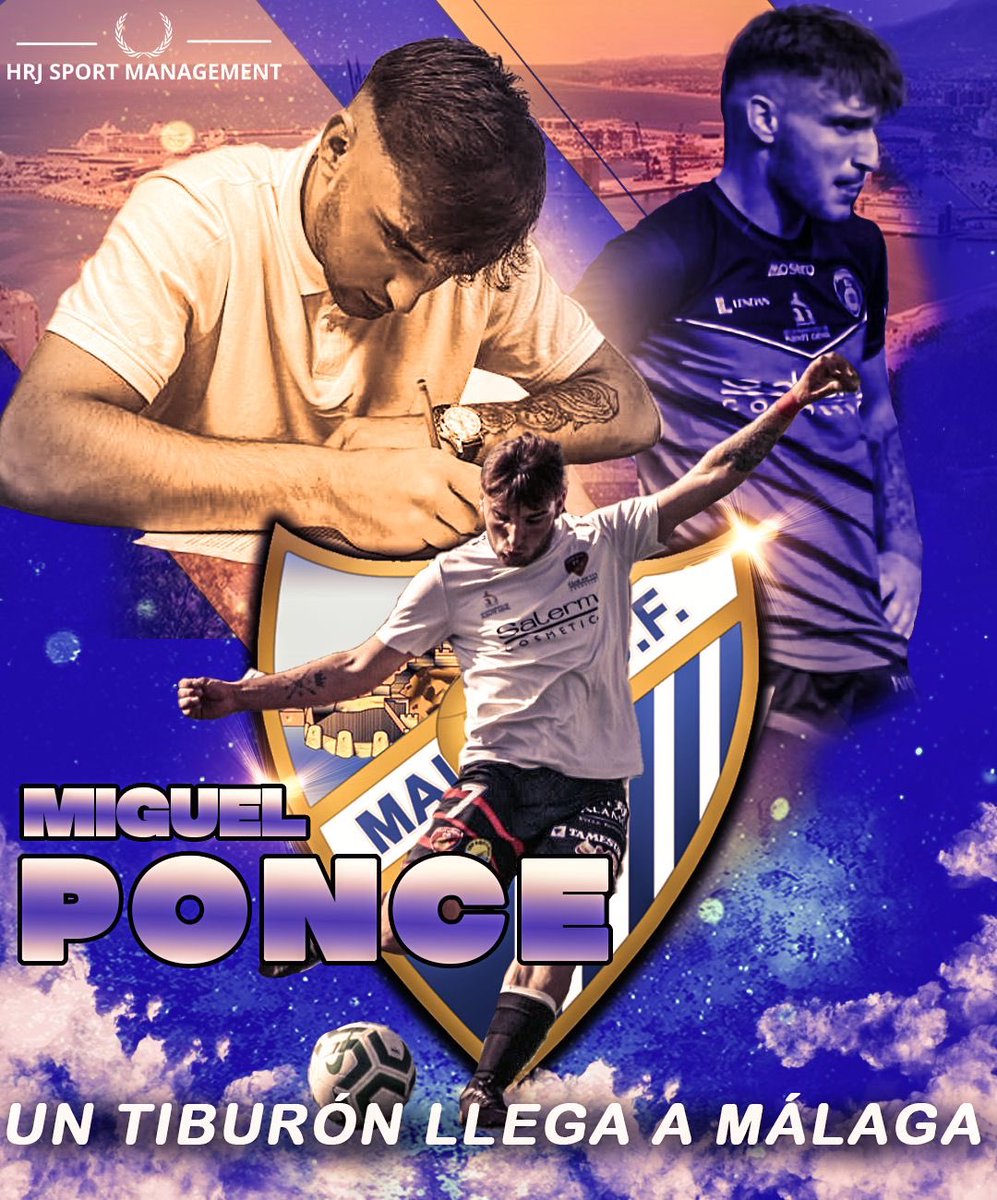 HrjSport's tweet image. Hoy felicitamos a nuestro jugador Miguel Ponce por su fichaje por el @MalagaCF juvenil división de honor. Toda la suerte en tu nuevo reto 🍀⚽️💪 @JuvenilDH @futboljuvenil_  #ilusión #juveniles #Málaga #fútbol