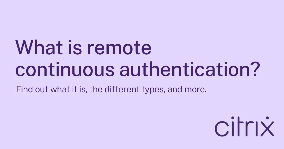 Stop suspicious activity in its tracks with continuous authentication. 🛑

Learn how this holistic approach to securing access can discourage attackers without impacting the user experience. buff.ly/3czfQjW