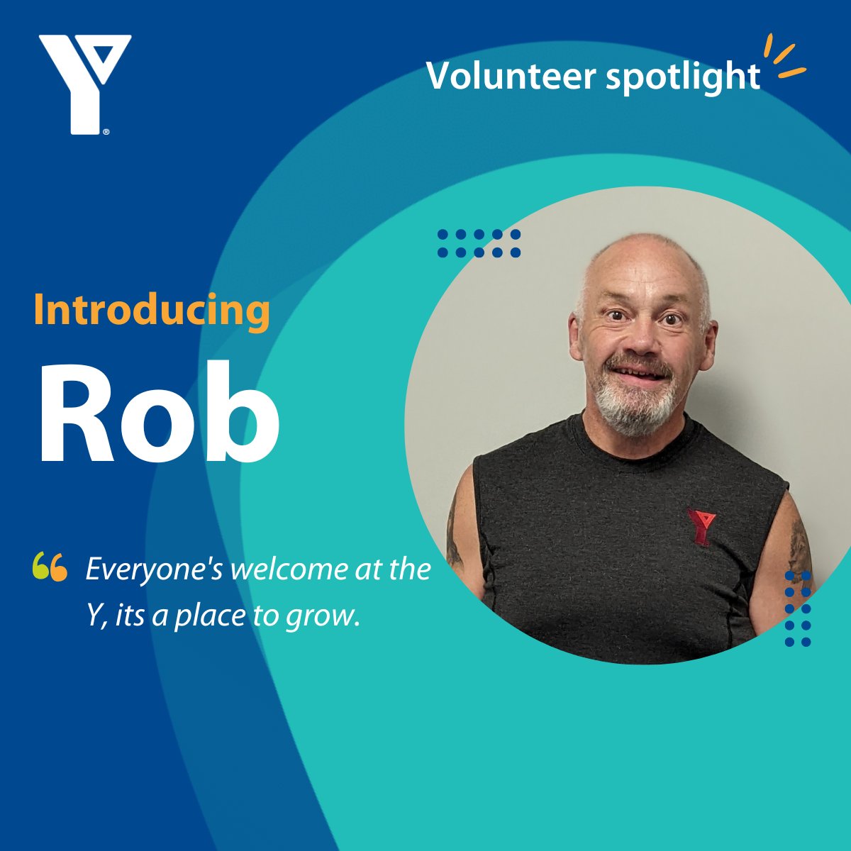 YMCA_Calgary's tweet photo. It's #YStory Wednesday!
Meet Rob Fleming - one of our amazing instructors.
Read his full story on our Facebook page. https://t.co/p7OqJmHtzf
If you have a Y Story, reach out to us at communications@calgary.ymca.ca
#YMCA #YYC #YMCACalgary #CommunityY https://t.co/IOtuDkPzRa
