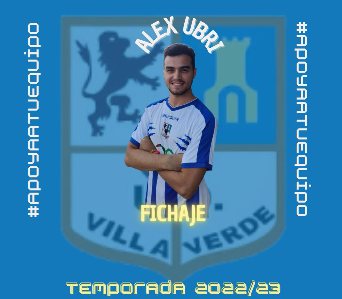 U_D_Villaverde's tweet image. 📣 FICHAJE 📝 | Alex Ubri se suma al proyecto de esta nueva temporada 💥.
Central de garantías que volverá a vestir la camiseta azul y blanca.
🔵⚪💙⚽

@AlexUbri 

#Apoyaatuequipo
#Ilusionateconnosotros
