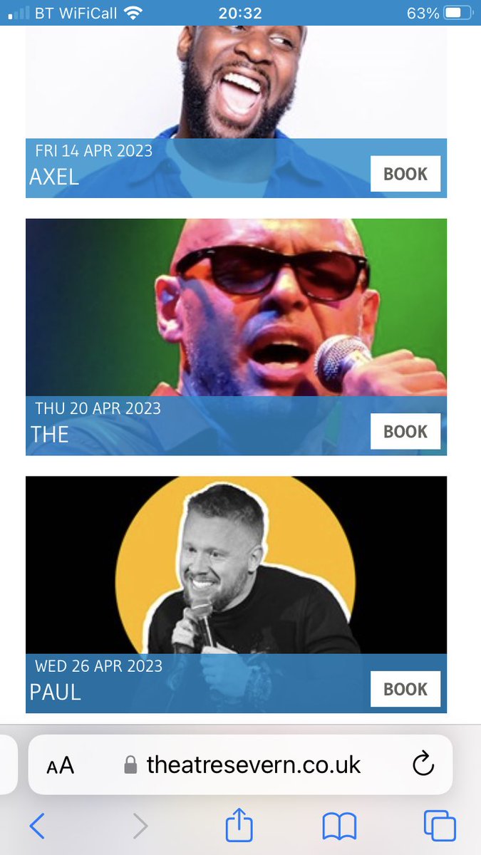 Please, <a href="/theatresevern/">theatresevern</a> can you sort out your digital marketing. It is so frustrating that you don’t put the full name of the act/show in your What’s on marketing. #shrewsbury #theatre #DigitalMarketing