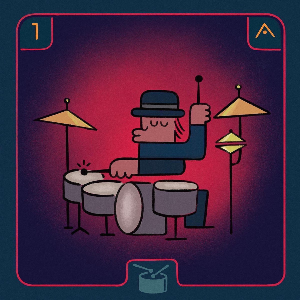 aminhaghshenas's tweet photo. Working on my “MUSIC CARDS” animated collection
I’ll release part A next week✨
Stay tuned 🥁
_______________
#NFTs #NFTCommunity #NFTCollection #2danimation 
#NFTartist #nftcollectors https://t.co/3QVxP5LMda