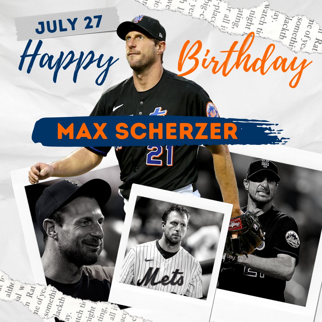 Happy Birthday, Max Scherzer! 