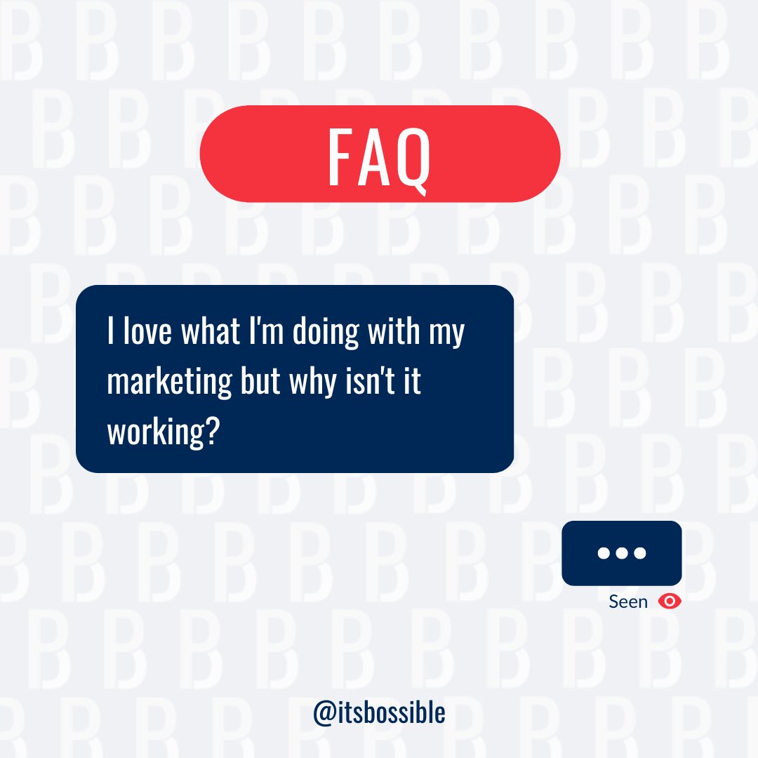 itsbossible's tweet photo. #FindYourInnerBoss Tip: Do what works, not what you want to work 🤔
Sometimes what you like doesn't align with what your potential client wants to see 👀
Instead, focus on what will get the attention of your target audience so they are compelled to take action 🏃‍♀️ https://t.co/ZiI2ZJ372e