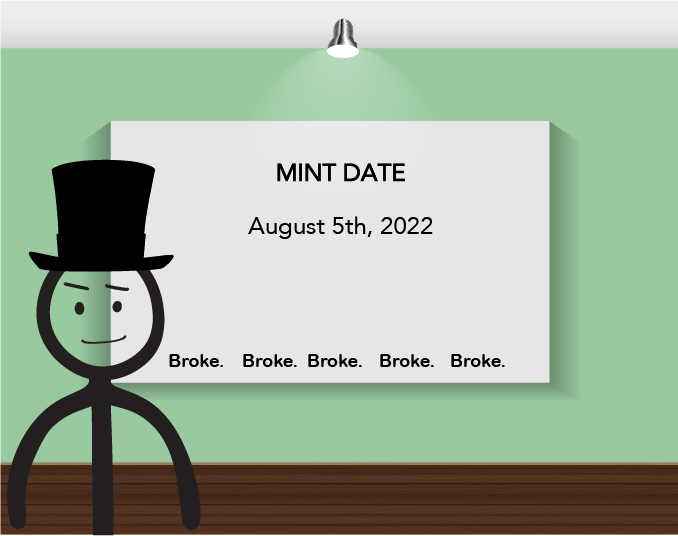 Broke | Minting now tweet media