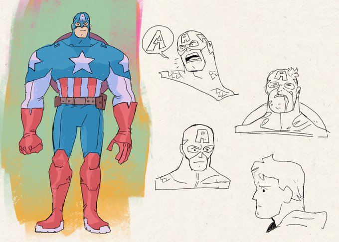 Cap sketches 