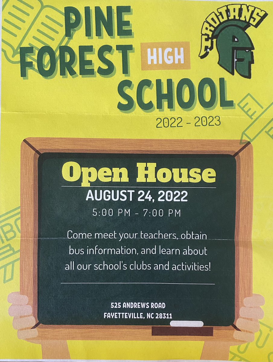 Pine Forest Athletic Booster Club tweet media