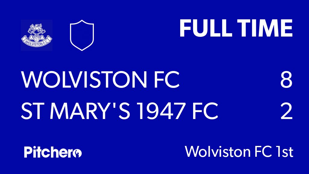 wolvoworld's tweet photo. FULL TIME: Wolviston FC 8 - 2 St Mary's 1947 FC
#WOLSTM #Pitchero
https://t.co/U89NxqXehO https://t.co/WRdua639X9