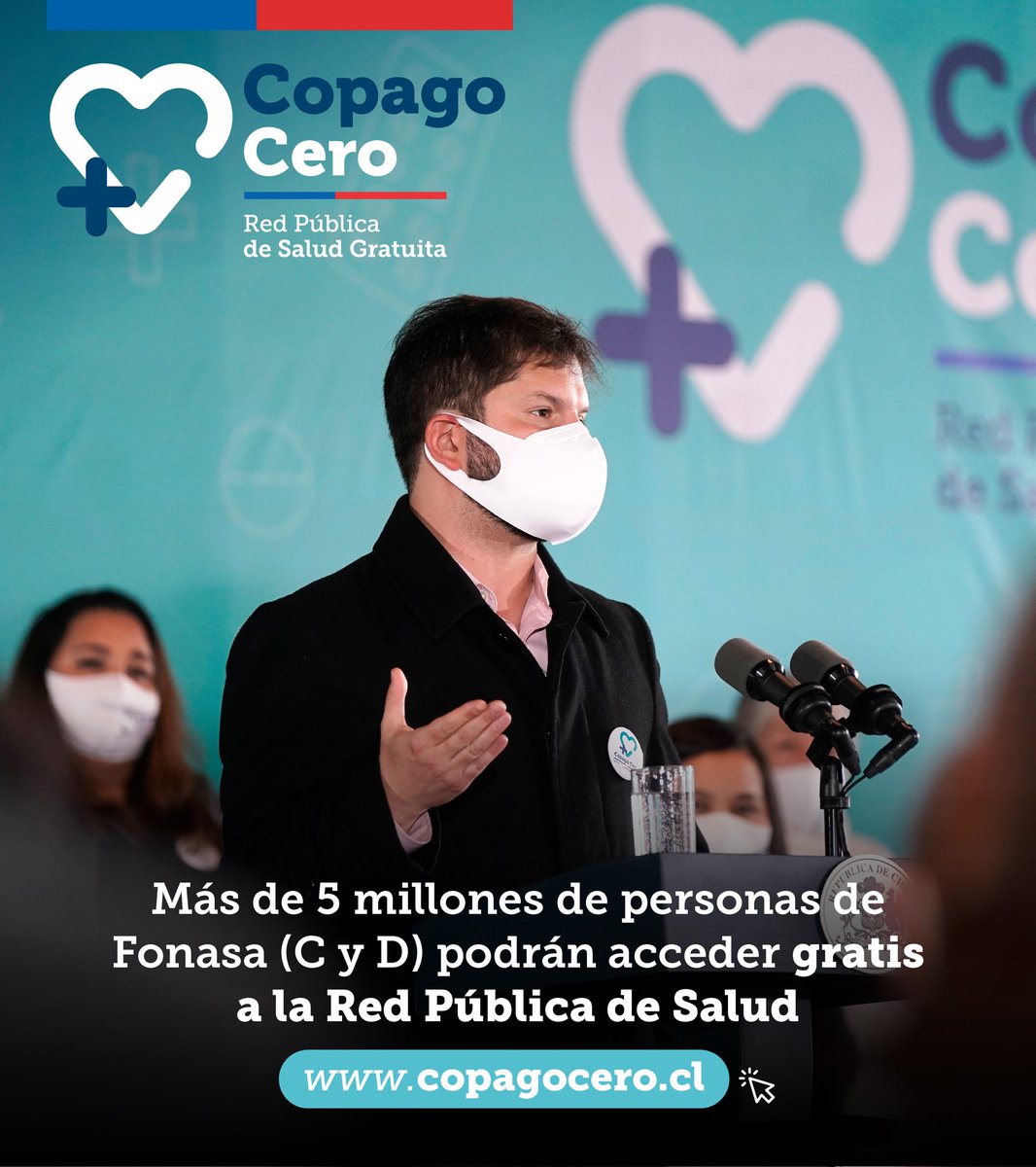 Partizana1's tweet photo. La salud no puede estar condicionada al tamaño de la billetera de cada familia. Hoy concretamos con #CopagoCero salud pública y gratuita para todas y todos los usuarios de @Fonasa. La salud es un derecho, no un negocio! https://t.co/U0bThp3lW4