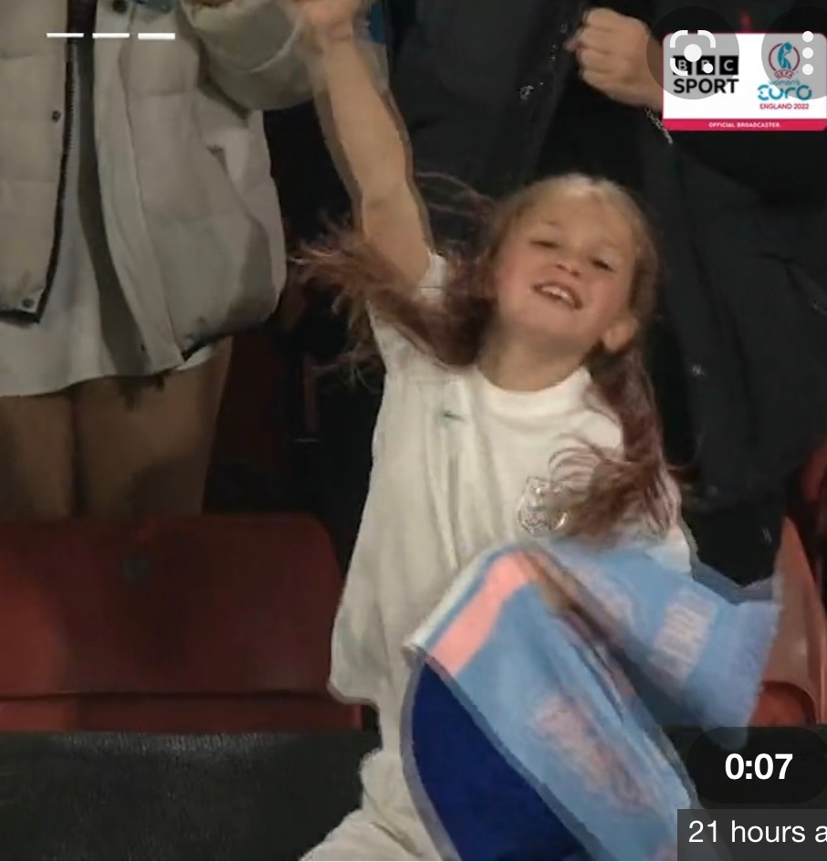 Having a little cry at Gaby inviting Tess to Wembley on Sunday! 🥺 #Lionesses <a href="/bbcsport/">BBC Sport</a>