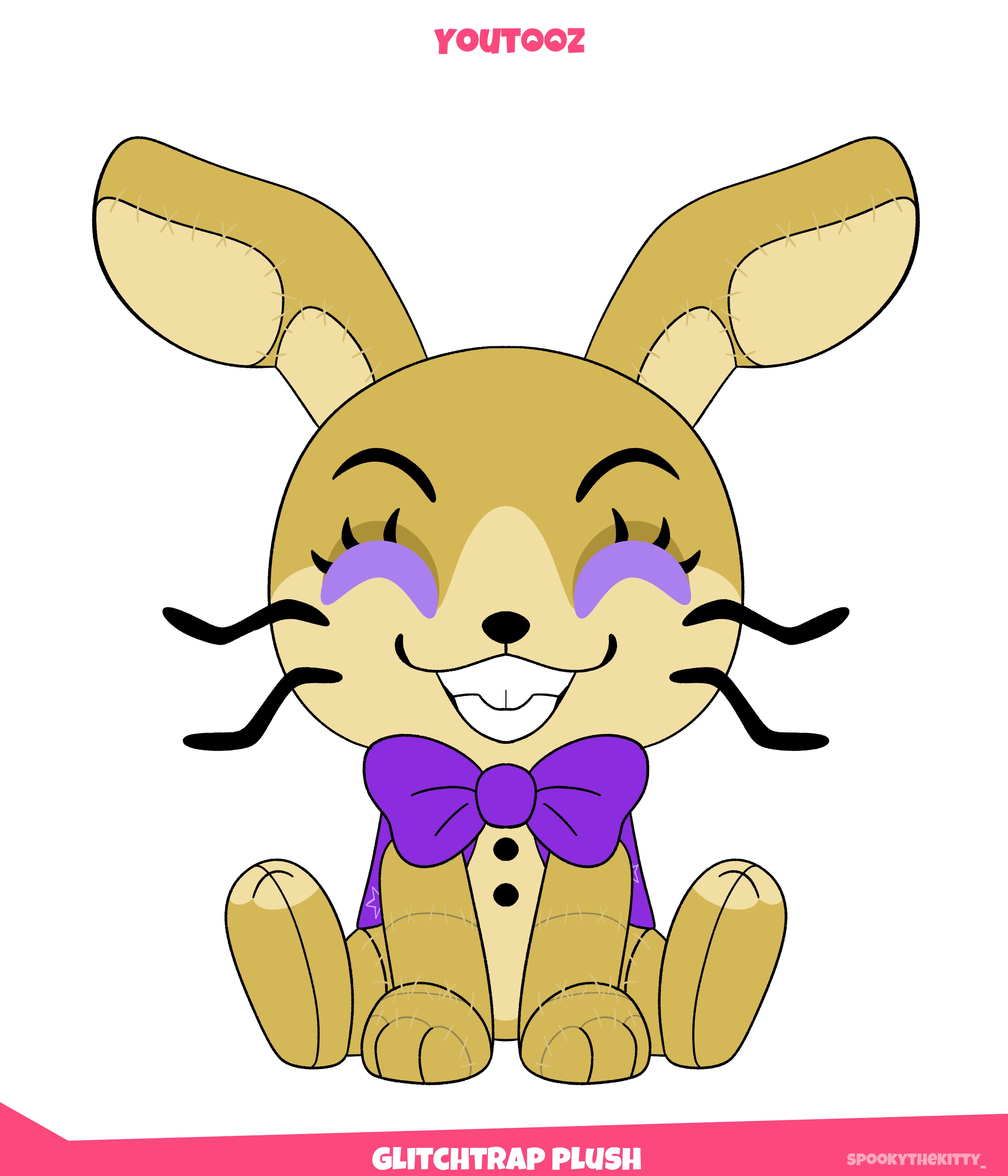 Glitchtrap plush concept yall like it? : r/fivenightsatfreddys