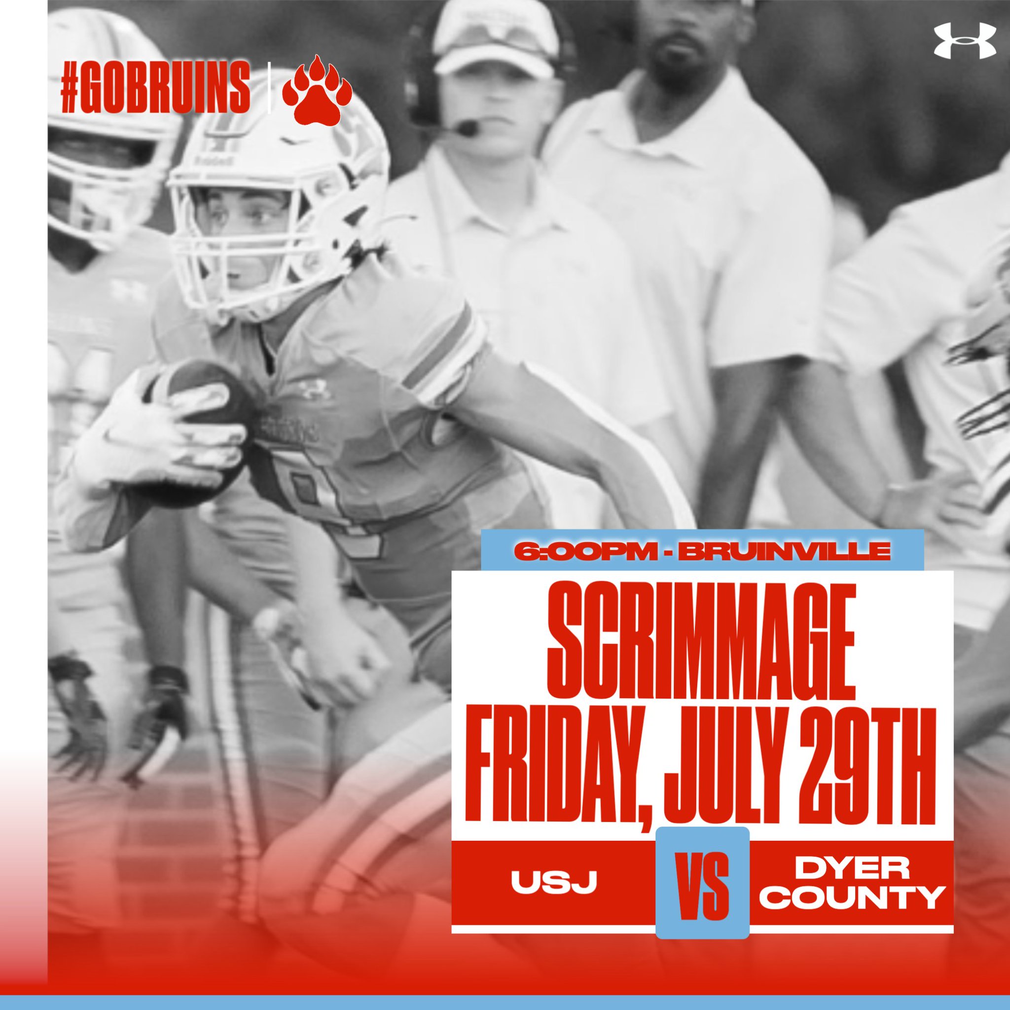 USJ Bruin Football on Twitter "🚨🐻🚨UPDATE USJ's scrimmage vs Dyer