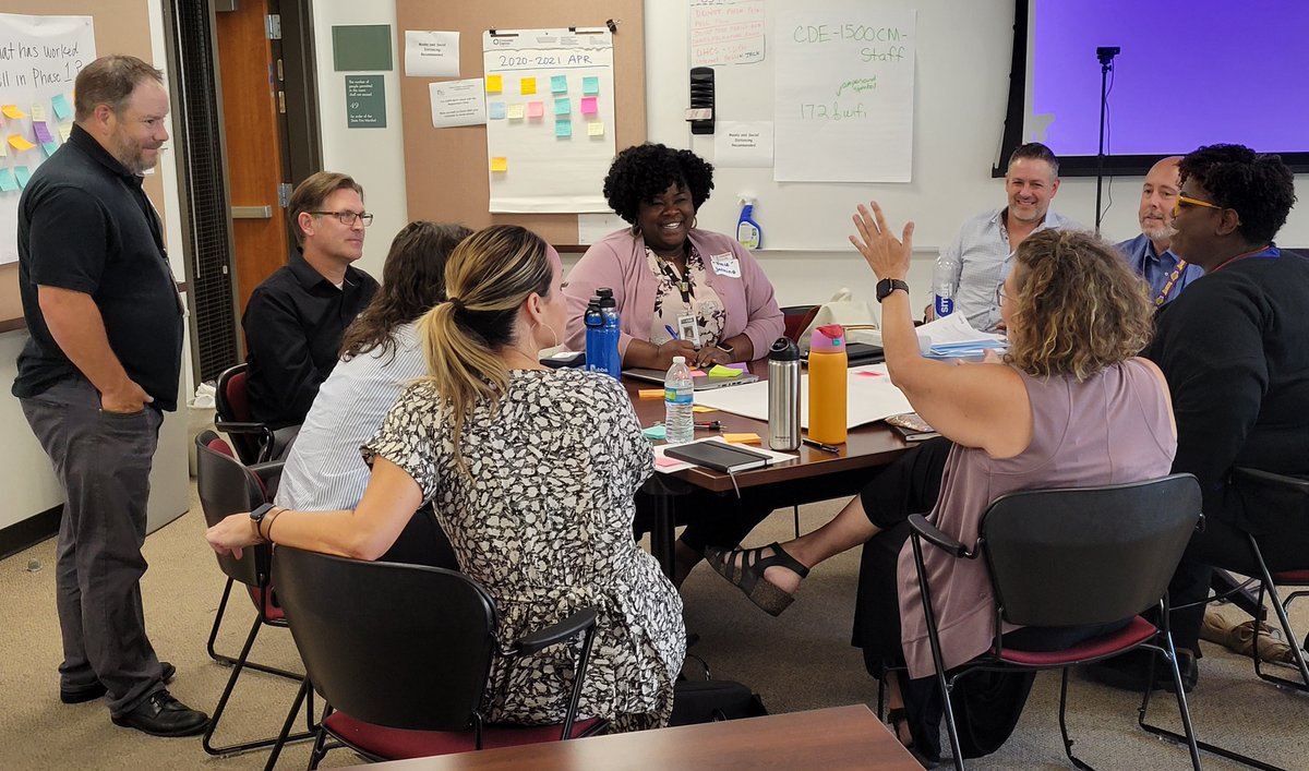 system_leads's tweet photo. Such an amazing two days of collaboration and learning together for @CADeptEd, @SIPInclusion and SIL!  We look forward to continuing to work together to support LEAs throughout California to improve outcomes for students with disabilities. https://t.co/x9mYM6drzy