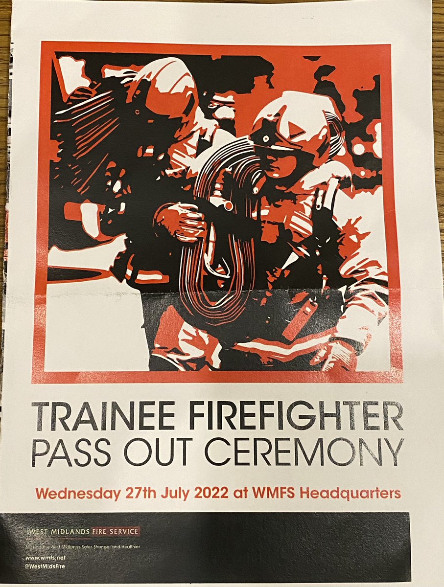 SteveFox71's tweet image. What a great evening welcoming the newest additions to the West Midlands fire service family at Recruit course 03/2022 pass out parade. Well done everyone especially those who received special awards. Wishing you all the very best in your future careers.