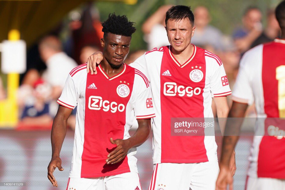 Kudus Mohammed scored again for Ajax in the pre- season  yesterday 🇬🇭🇬🇭🔥🔥 #DarkBoiNews