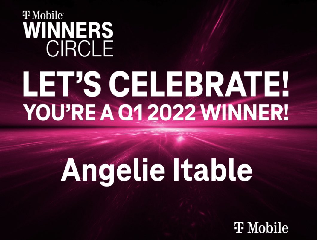 Congrats to Nick, Rachael, Jennifer and Angelie on their Q1 Winner’s Circle achievement! Very proud of you all! #watchMIhustle👊🏼
<a href="/RYouWithUs/">RYWU</a> @ChristinaGojcaj <a href="/TamyrafromtheD/">Tamyra</a> <a href="/asadirfan/">Asad Irfan</a> <a href="/AliciaMagenta6/">Alicia R</a> <a href="/Jen_M0rgan/">Jennifer Morgan</a> @EmStefan23 @MckenneySarita @Alma_VazquezMI @magentamillz <a href="/y28d28/">Yanna Davidov</a>