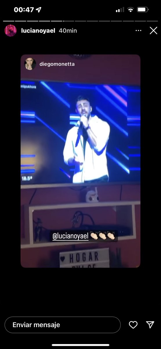 SerieGO's tweet photo. #CantaConmigoAhora me encanto !!! Debió subir al podio!!! @LucianoYael_ https://t.co/gsLZ6BgXGP