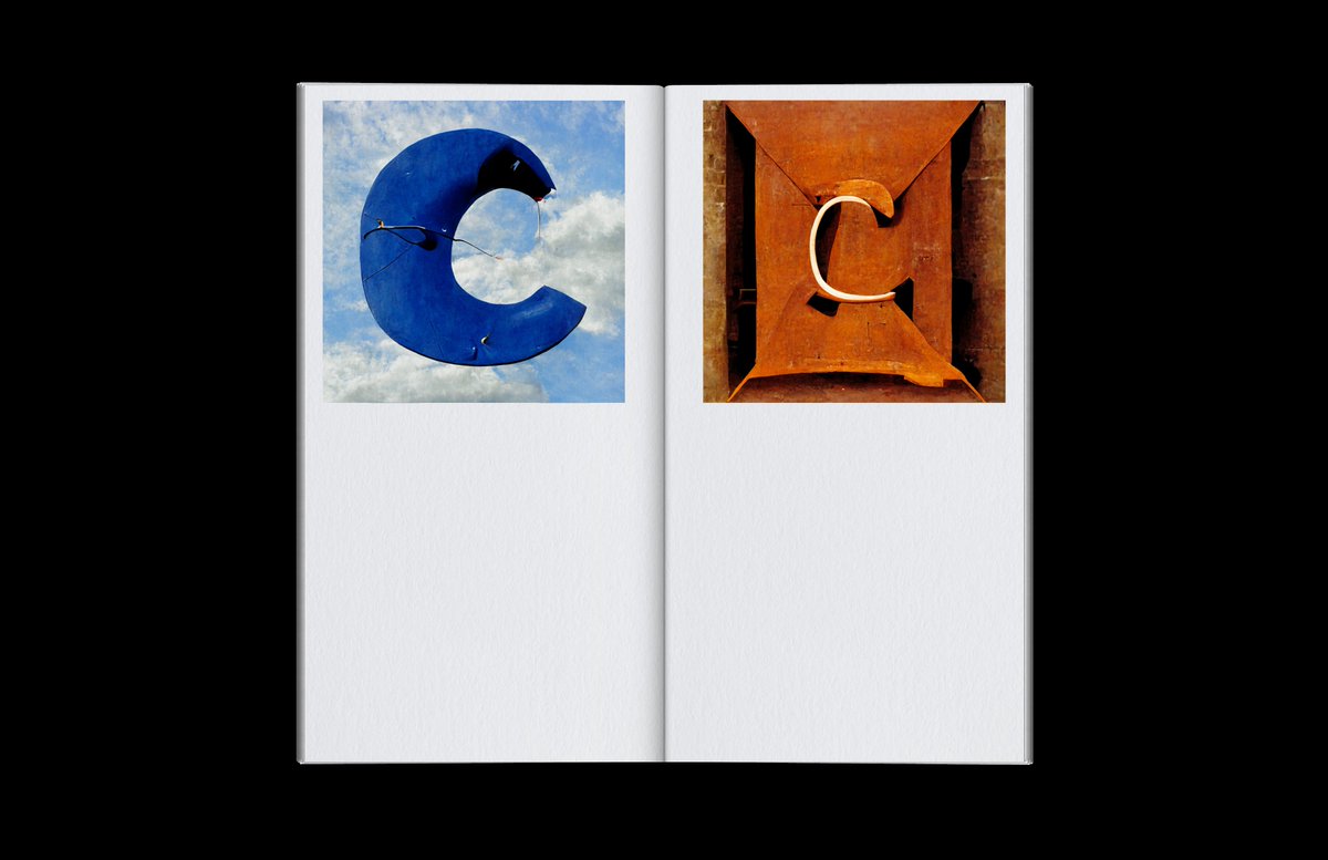 Excited to share <a href="/trabuccocampos/">A.A. Trabucco-Campos</a> and I are launching Vernacular! A small publishing with focus on form, typography and culture. First one is called "Artificial Typography" and is a 60p “A to Z” book imagined in collaboration with <a href="/midjourney/">Midjourney</a> - vernacular.is