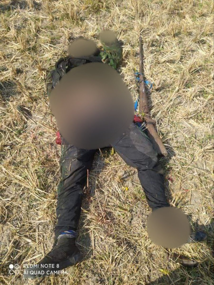 TheChindwin's tweet photo. At least five members of the local People Defense Force in Khin-U township were reportedly killed in a clash with the junta troops yesterday at the villages of Letpanhlah and Lawngshi in Khin-U township of northwest Myanmar. https://t.co/rGMihtcyLY
