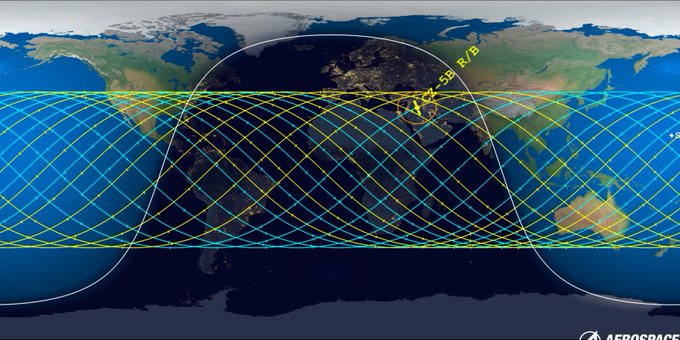 Part of a Massive, Uncontrolled Rocket Will Crash to Earth This Sunday. Here's What We Know  FYt0QxrUIAAohBV?format=jpg&name=small