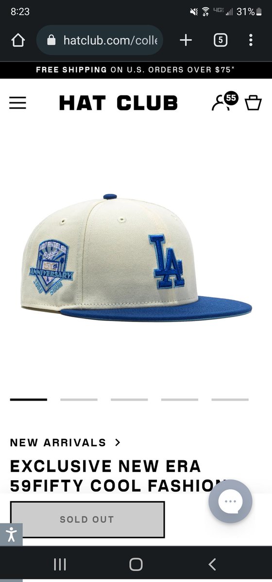 joseph7243's tweet photo. @HatClub Gotta be one of the cleanest hats that released today. Only recently got into hats and found hat club and I'm already in love with what they do. Hoping something similar to this drops down the road. Missed out today but there is always tomorrow! https://t.co/s99xyXgAhy